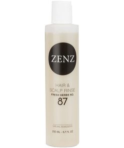 shop Zenz Fresh Herbs No. 87 Hair & Scalp Rinse 200 ml af Zenz - online shopping tilbud rabat hos shoppetur.dk