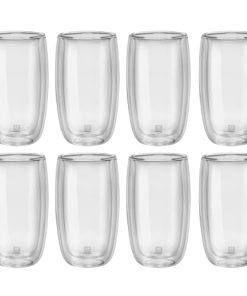 shop Zwilling dobbeltvæggede latteglas - 8 stk af zwilling - online shopping tilbud rabat hos shoppetur.dk