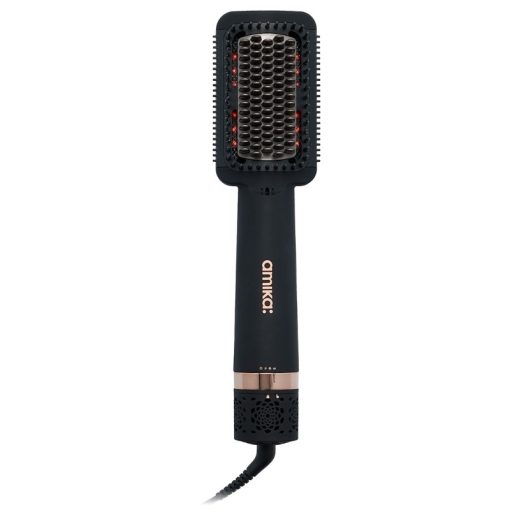 shop amika: Double Agent 2-In-1 Straightening Blow Dryer Brush af amika - online shopping tilbud rabat hos shoppetur.dk