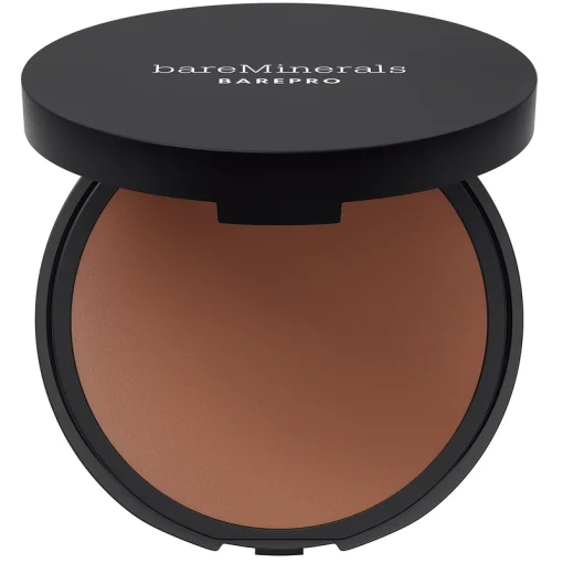 shop bareMinerals BarePro 16hr Skin-Perfecting Powder Foundation 8 gr. - Deep 55 Neutral af bareMinerals - online shopping tilbud rabat hos shoppetur.dk