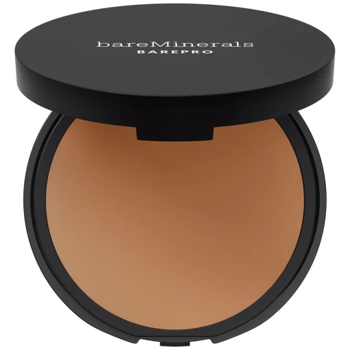 shop bareMinerals BarePro 16hr Skin-Perfecting Powder Foundation 8 gr. - Medium Deep 45 Warm af bareMinerals - online shopping tilbud rabat hos shoppetur.dk