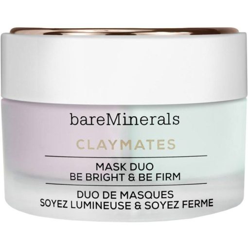 shop bareMinerals Claymates Mask Duo Be Bright & Be Firm 58 gr. af bareMinerals - online shopping tilbud rabat hos shoppetur.dk