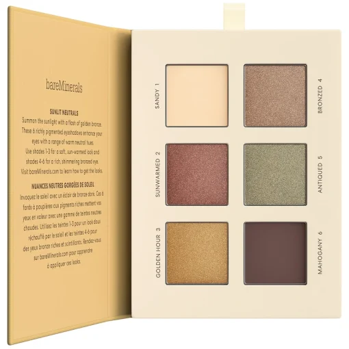 shop bareMinerals Mineralist Eyeshadow Palette 78 gr. - Sunlit af bareMinerals - online shopping tilbud rabat hos shoppetur.dk