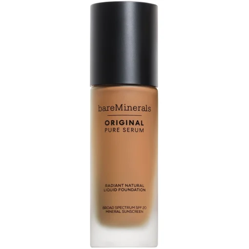 shop bareMinerals Original Pure Serum Radiant Liquid Foundation SPF 20 - 30 ml - 4 Medium Deep Warm af bareMinerals - online shopping tilbud rabat hos shoppetur.dk