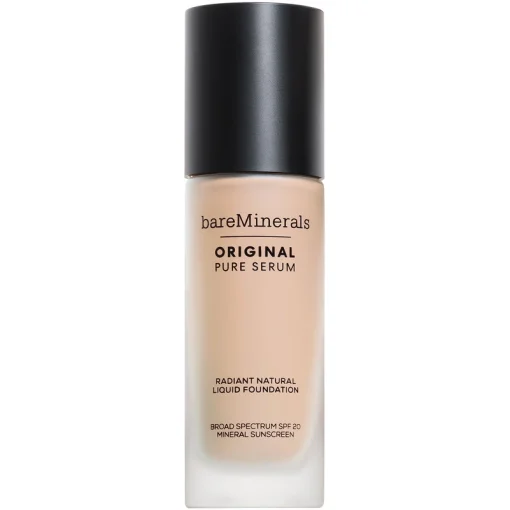 shop bareMinerals Original Pure Serum Radiant Natural Liquid Foundation SPF 20 - 30 ml - 1 Fair Cool af bareMinerals - online shopping tilbud rabat hos shoppetur.dk