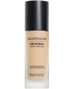 shop bareMinerals Original Pure Serum Radiant Natural Liquid Foundation SPF 20 - 30 ml - 1 Fair Warm af bareMinerals - online shopping tilbud rabat hos shoppetur.dk