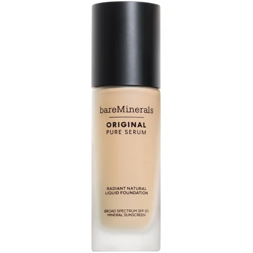 shop bareMinerals Original Pure Serum Radiant Natural Liquid Foundation SPF 20 - 30 ml - 1 Fair Warm af bareMinerals - online shopping tilbud rabat hos shoppetur.dk