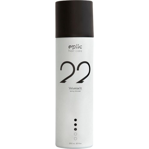 shop epiic hair care No. 22 Volumize'it Spray Mousse 250 ml af epiic hair care - online shopping tilbud rabat hos shoppetur.dk