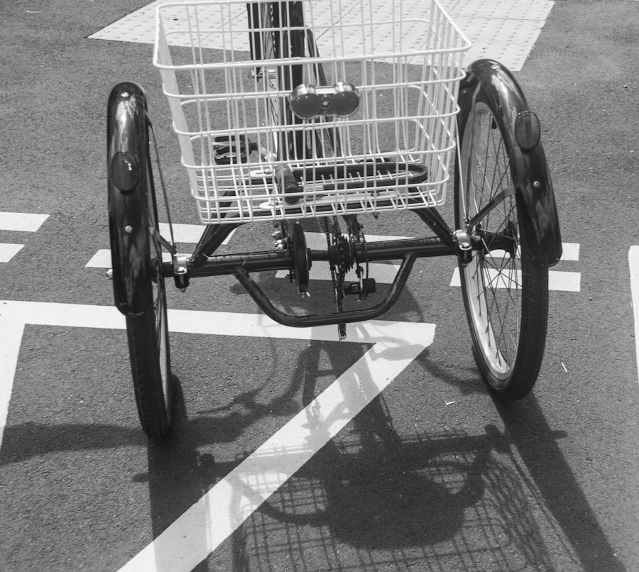 Photo Grocery shopping cart