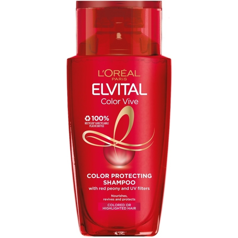 shop L'Oreal Paris Elvital Color Vive Color Protecting Shampoo Travel Size 90 ml af LOreal Paris - online shopping tilbud rabat hos shoppetur.dk