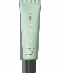 shop Makeup Revolution Pro Correcting Primer Anti Redness Green 30 ml af Makeup Revolution - online shopping tilbud rabat hos shoppetur.dk