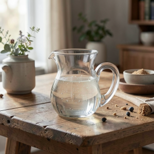 Alternative view of Dekoration Skænkekande Gennemsigtig, Glas 8x6x8 cm / 100 ml