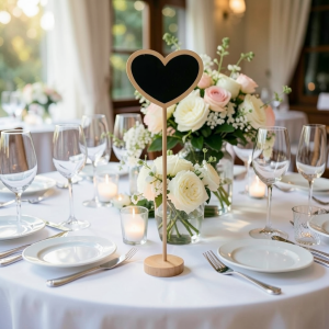 Alternative view of Kridttavle på Standers – 8x5x27 cm