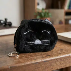 Alternative view of Pung / Makeuptaske – Sort Kat